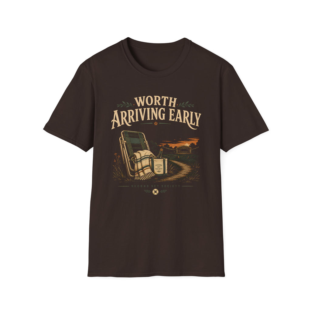 Worth Arriving Early Summer Concert T-Shirt