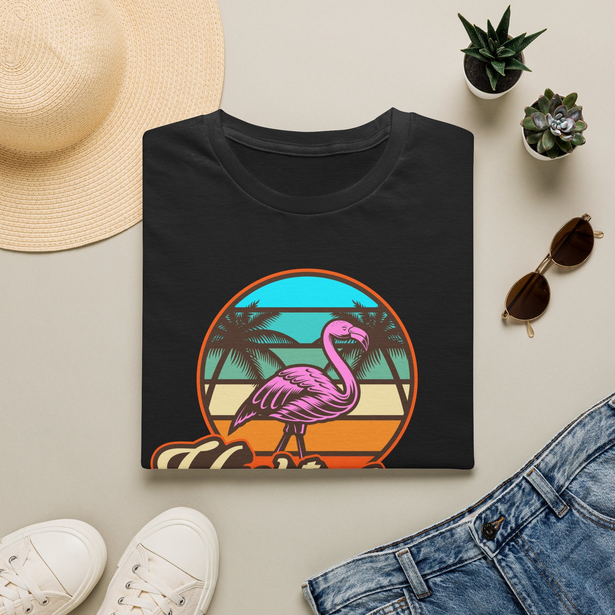 Yacht Rock Flamingo T-Shirt