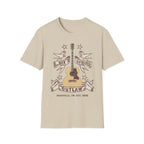 6 String Outlaw Nashville Country Guitar T-Shirt