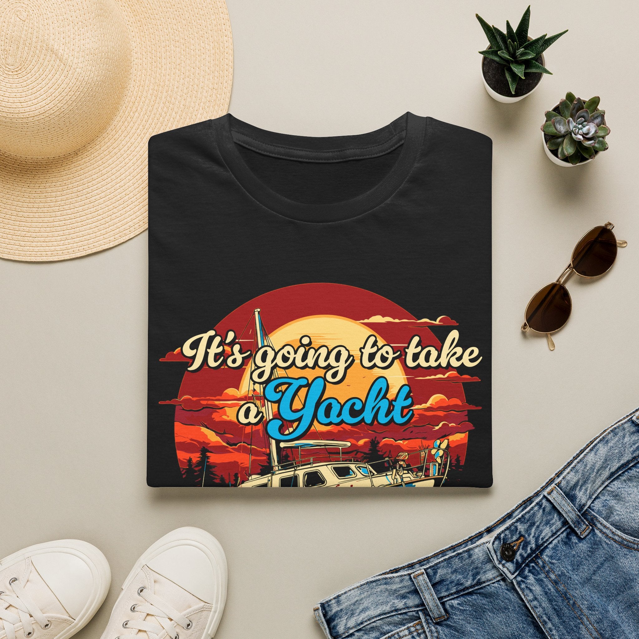 Take a Yacht to Drag Me Away from You Yacht Rock T-Shirt