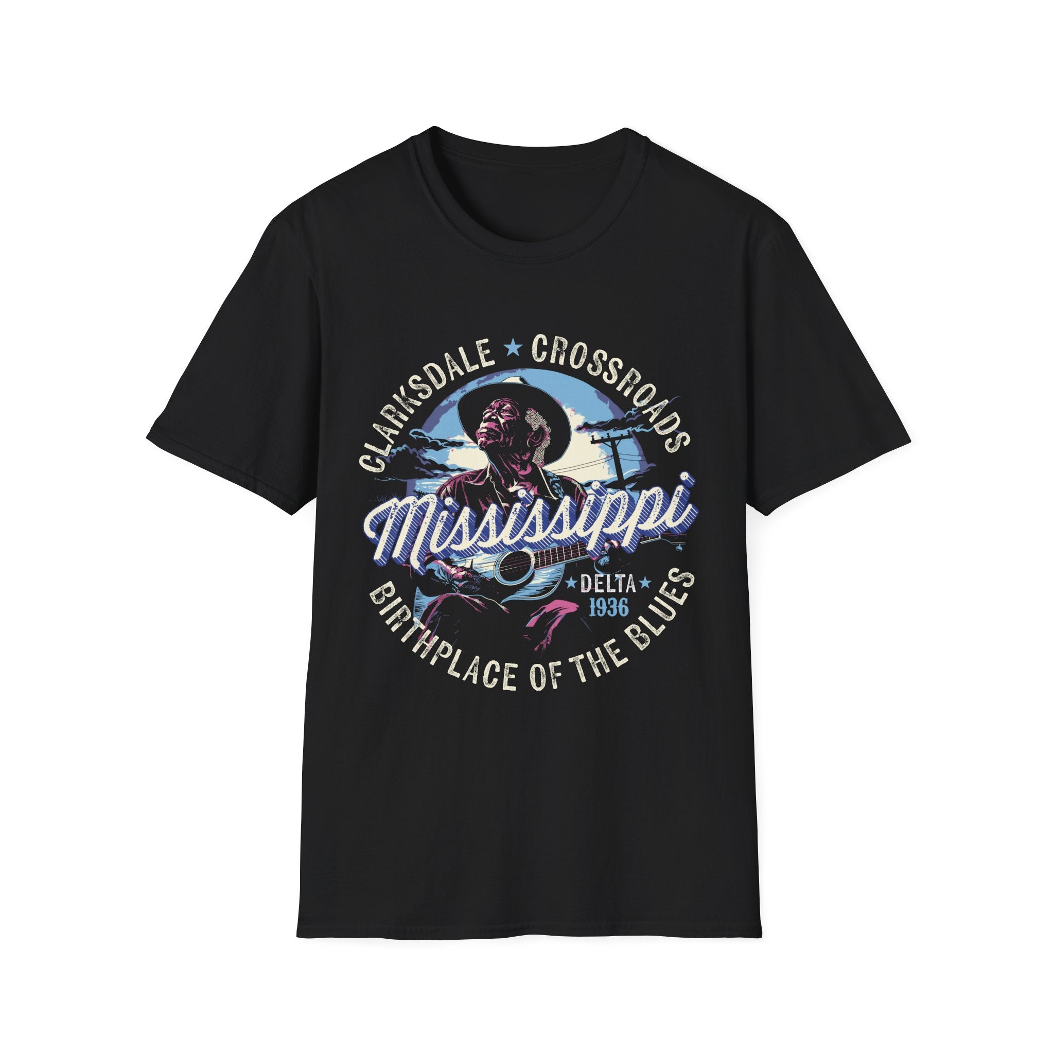 Birthplace of the Blues Clarksdale Mississippi T-Shirt