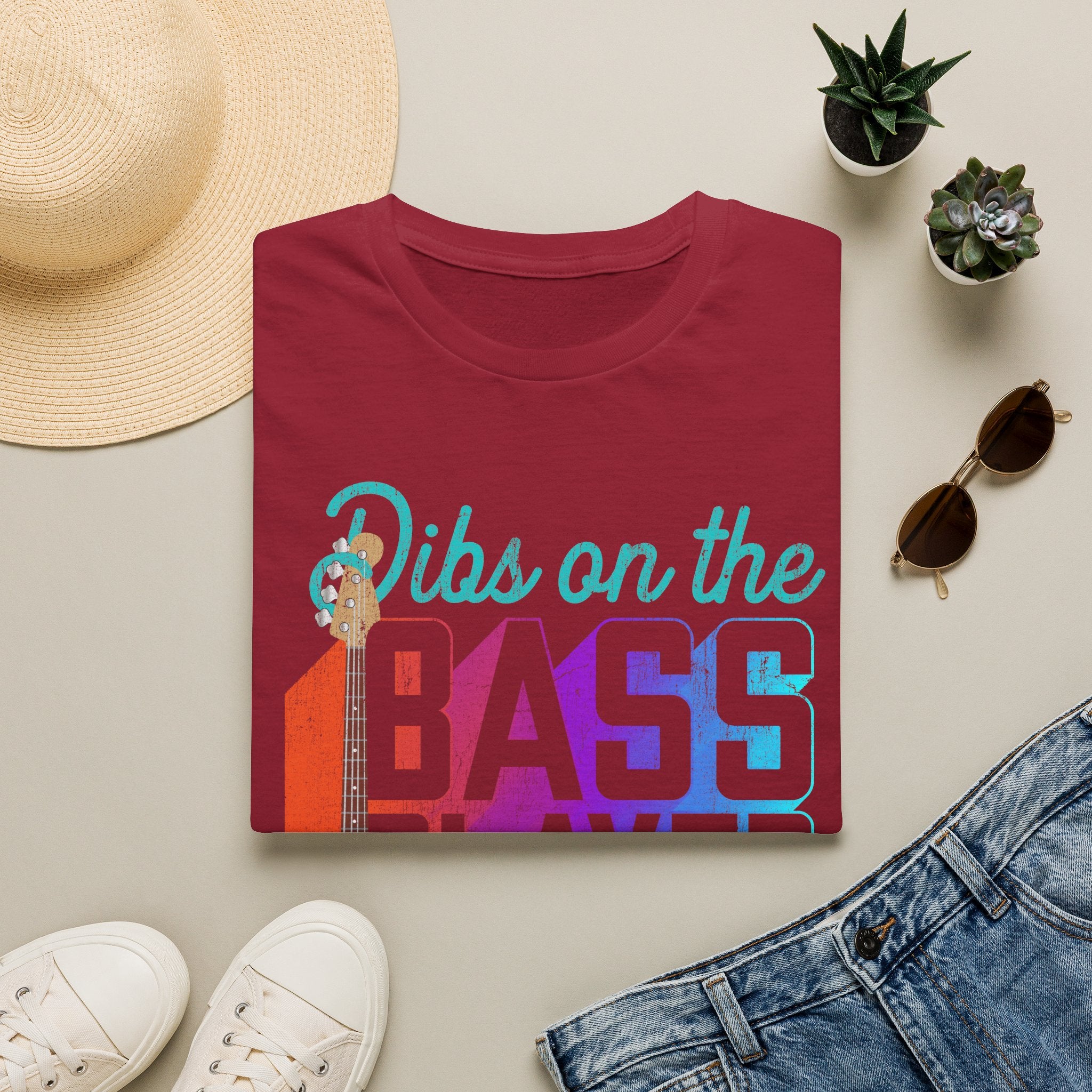 Dibs on the Bass Player Music Fan T-Shirt