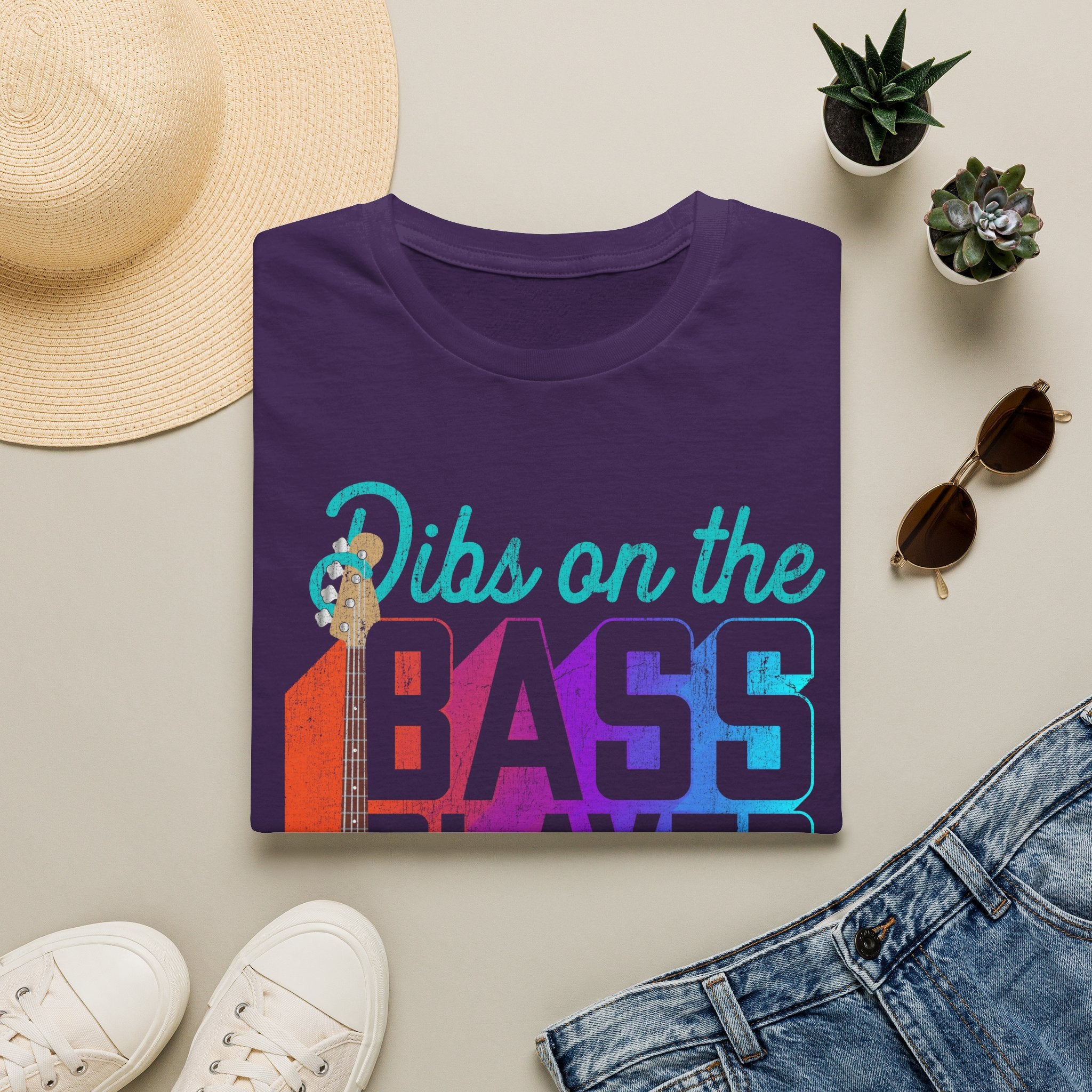 Dibs on the Bass Player Music Fan T-Shirt
