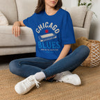 Born on the South Side Chicago Blues T-Shirt