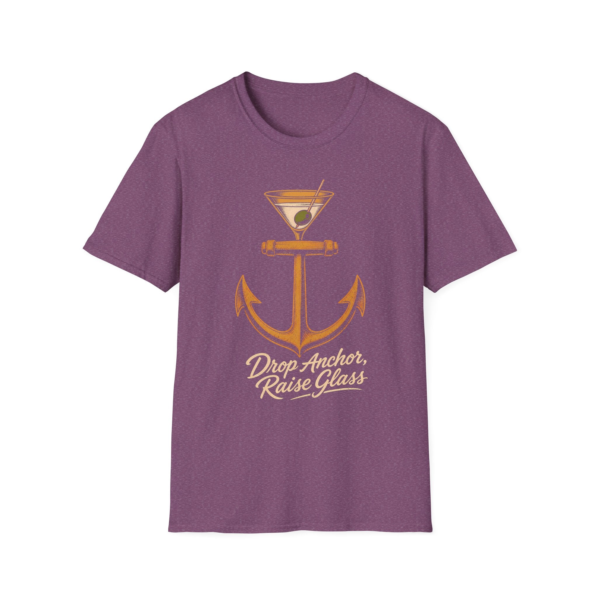 Drop Anchor Raise Glass Yacht Rock T-Shirt