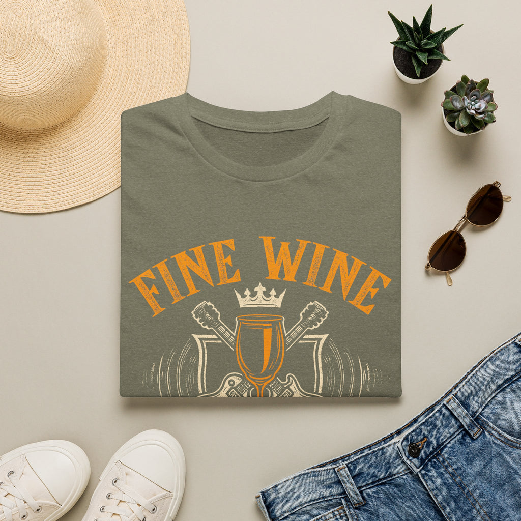Fine Wine and Classic Rock T-Shirt