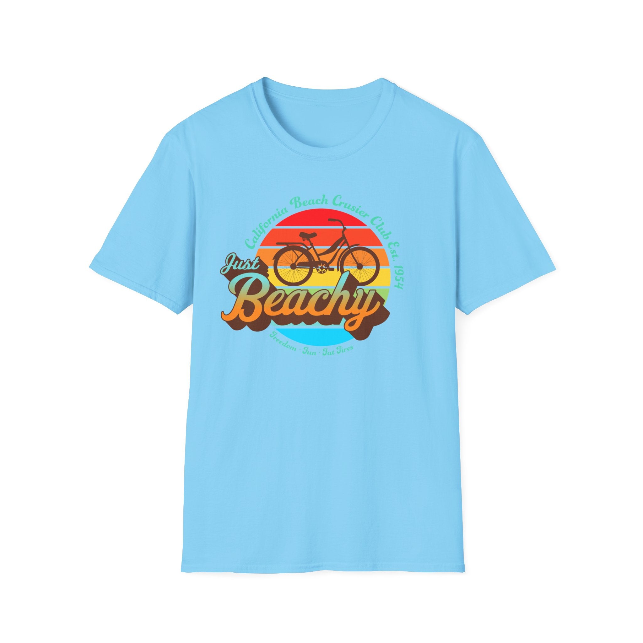 Just Beachy California Beach Cruiser Club T-Shirt