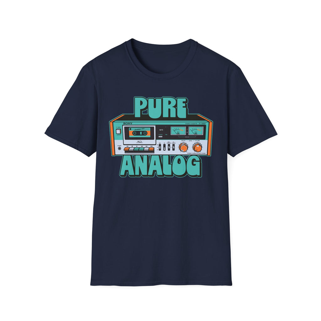 Vintage Tape Deck Pure Analog Audiophile T-Shirt