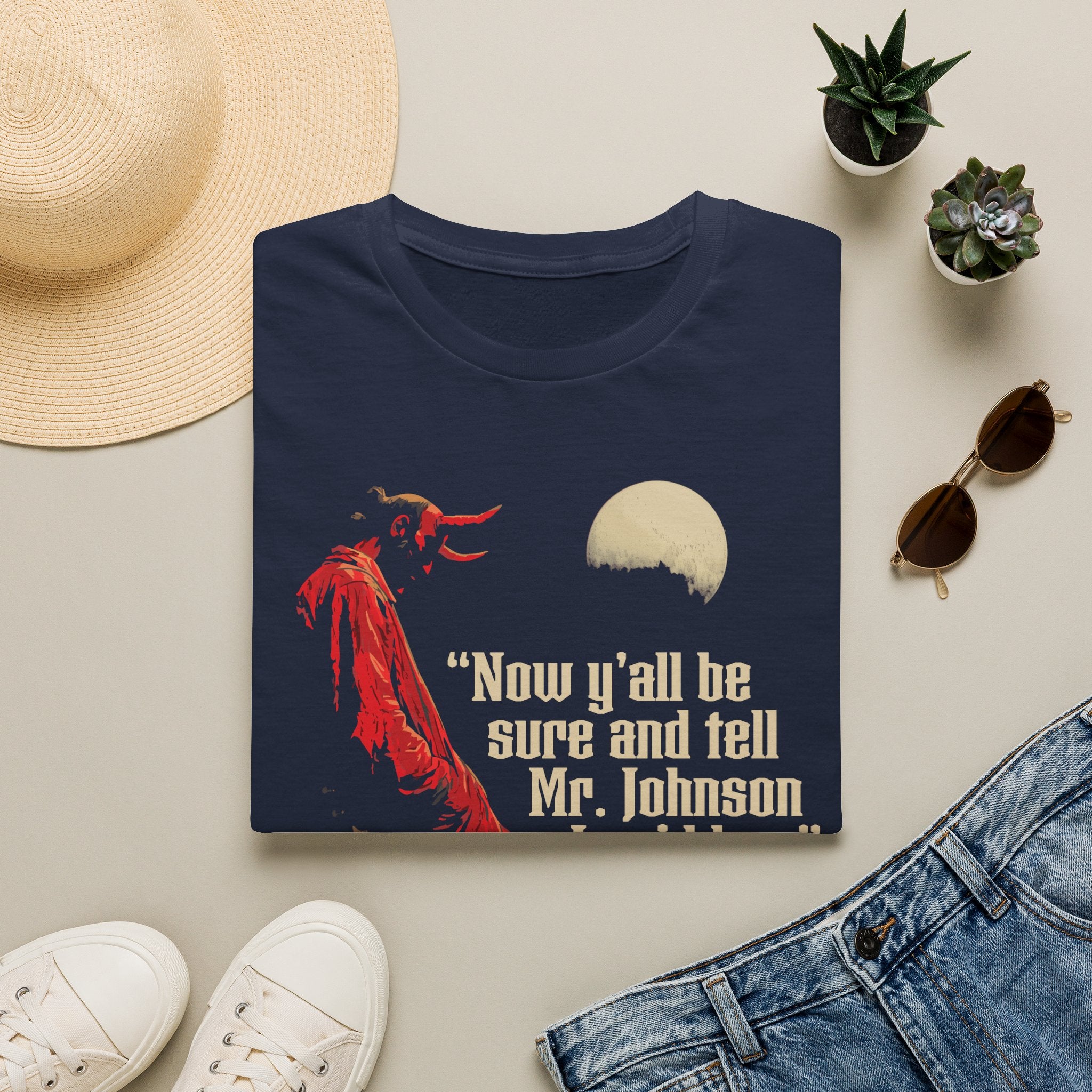 The Devil and Robert Johnson Crossroads T-Shirt