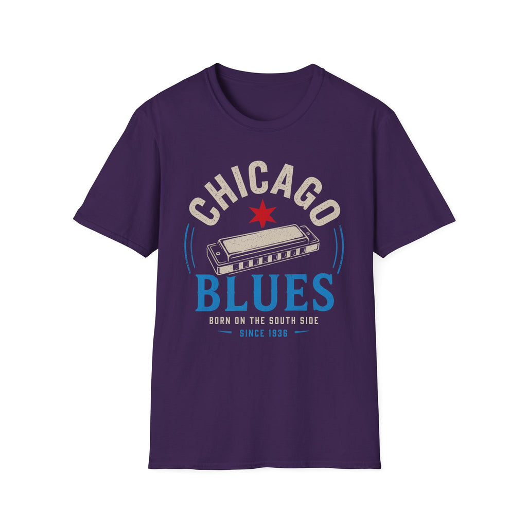Born on the South Side Chicago Blues T-Shirt