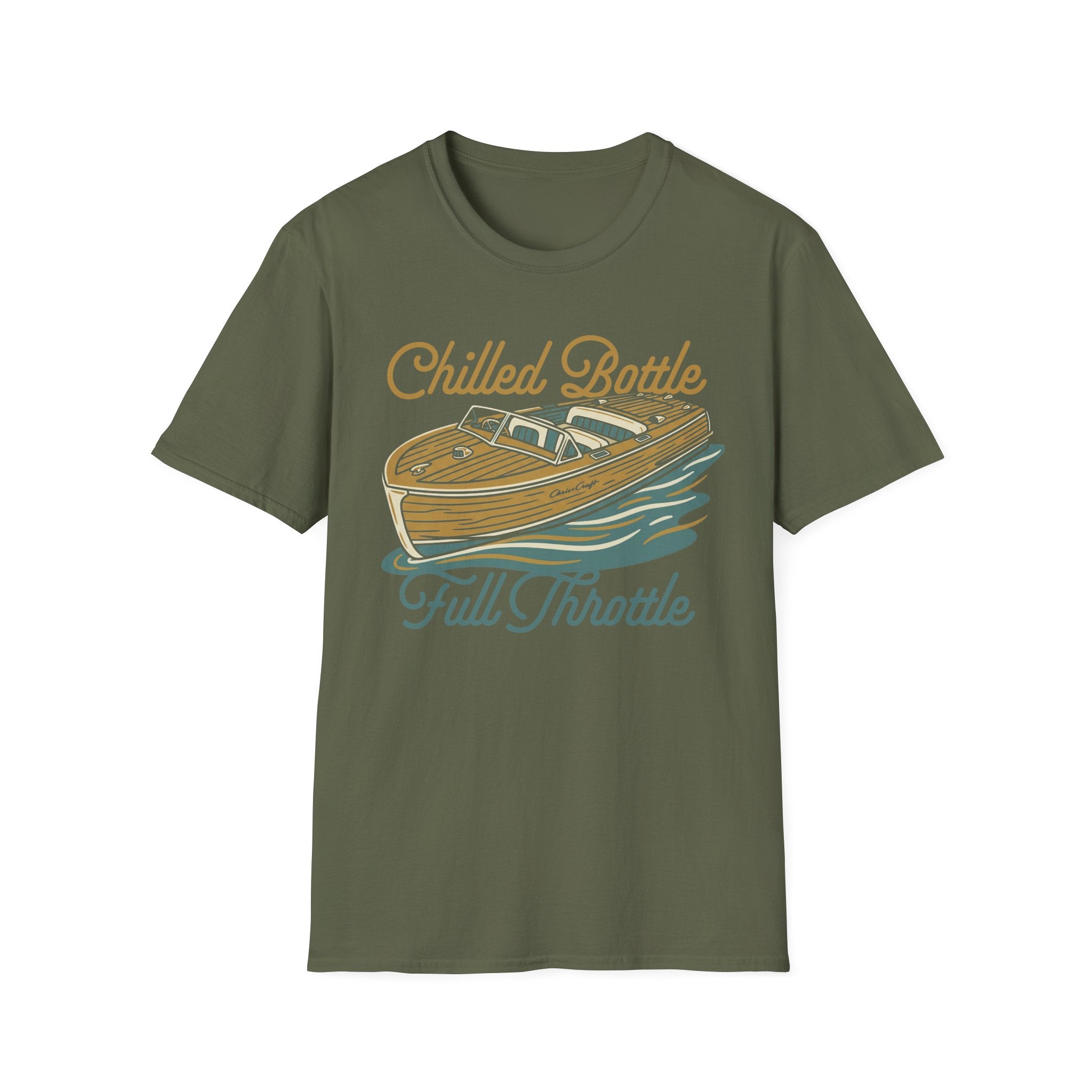 Chilled Bottle Full Throttle Vacation T-Shirt