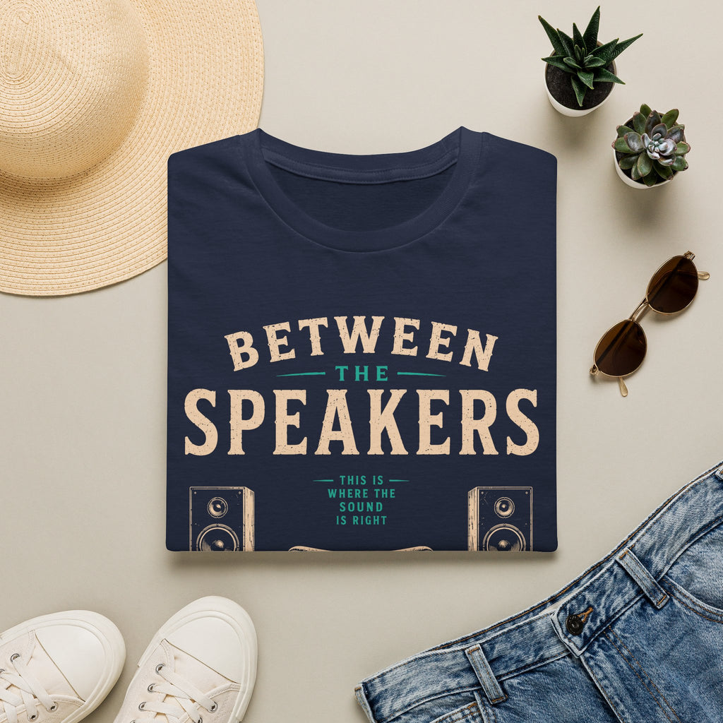 Between the Speakers Audiophile T-Shirt