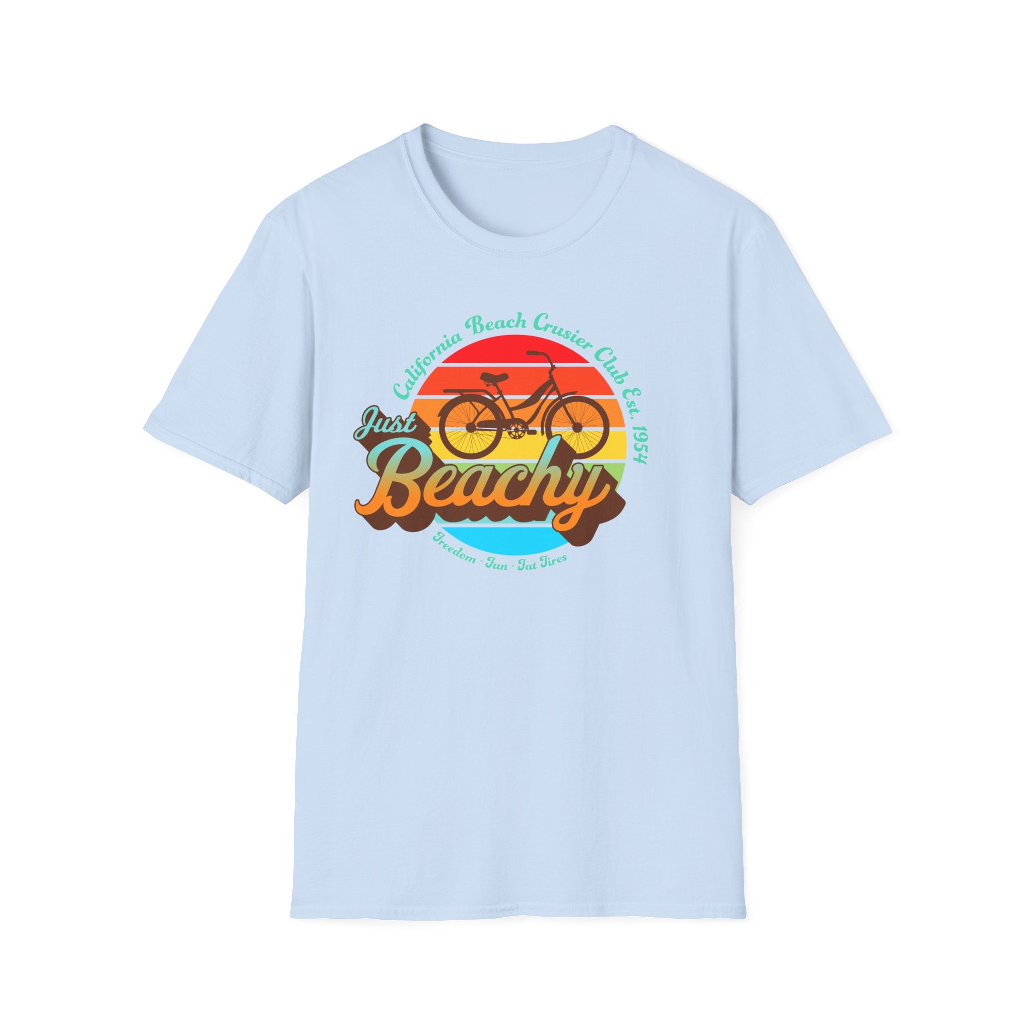 Just Beachy California Beach Cruiser Club T-Shirt