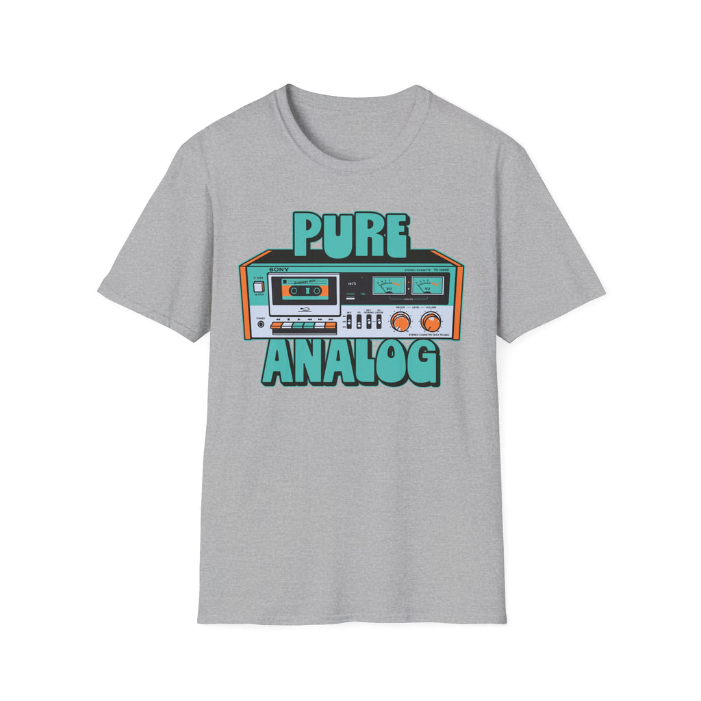 Vintage Tape Deck Pure Analog Audiophile T-Shirt