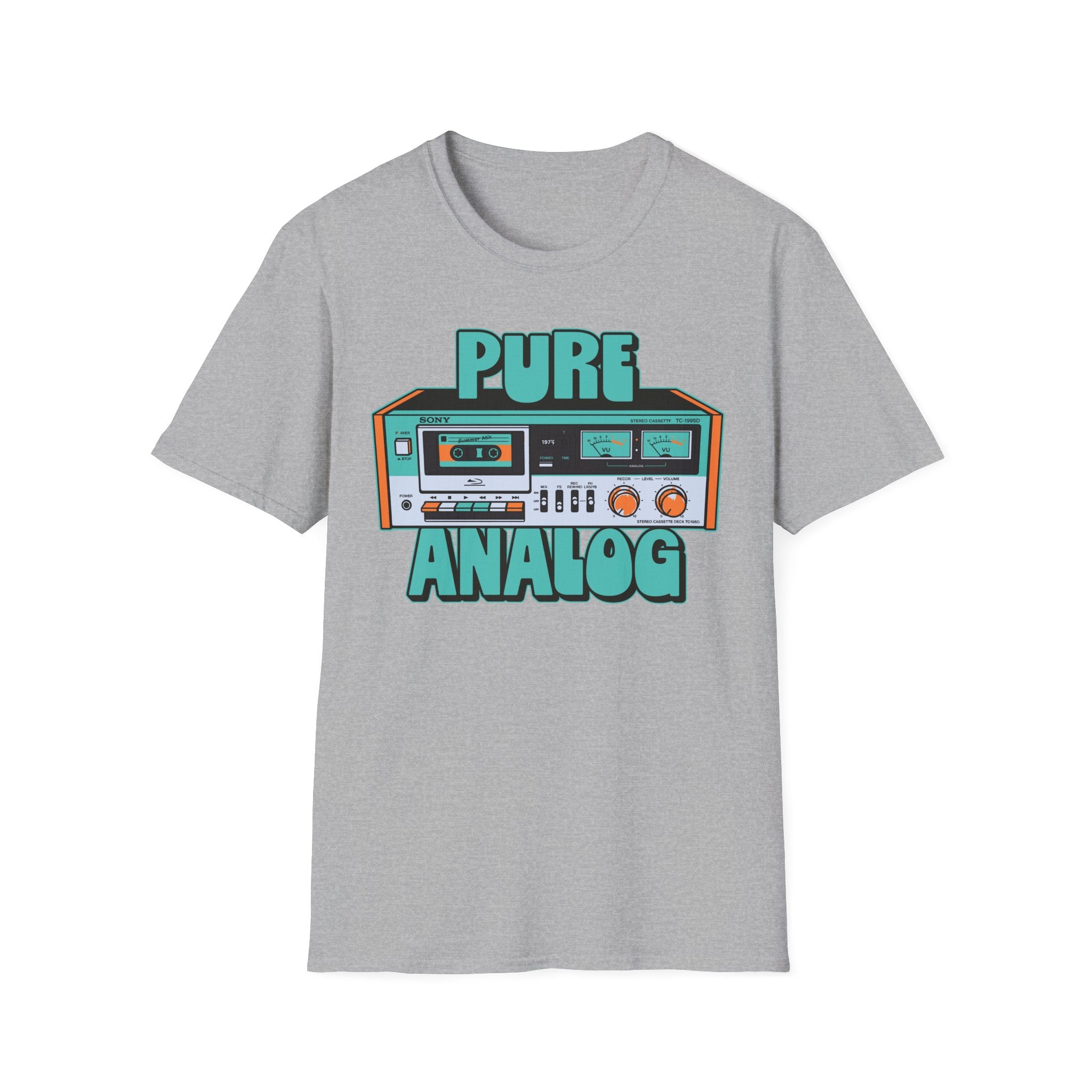 Vintage Tape Deck Pure Analog Audiophile T-Shirt