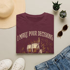 Pour Decisions Wine Lovers Vacation T-Shirt