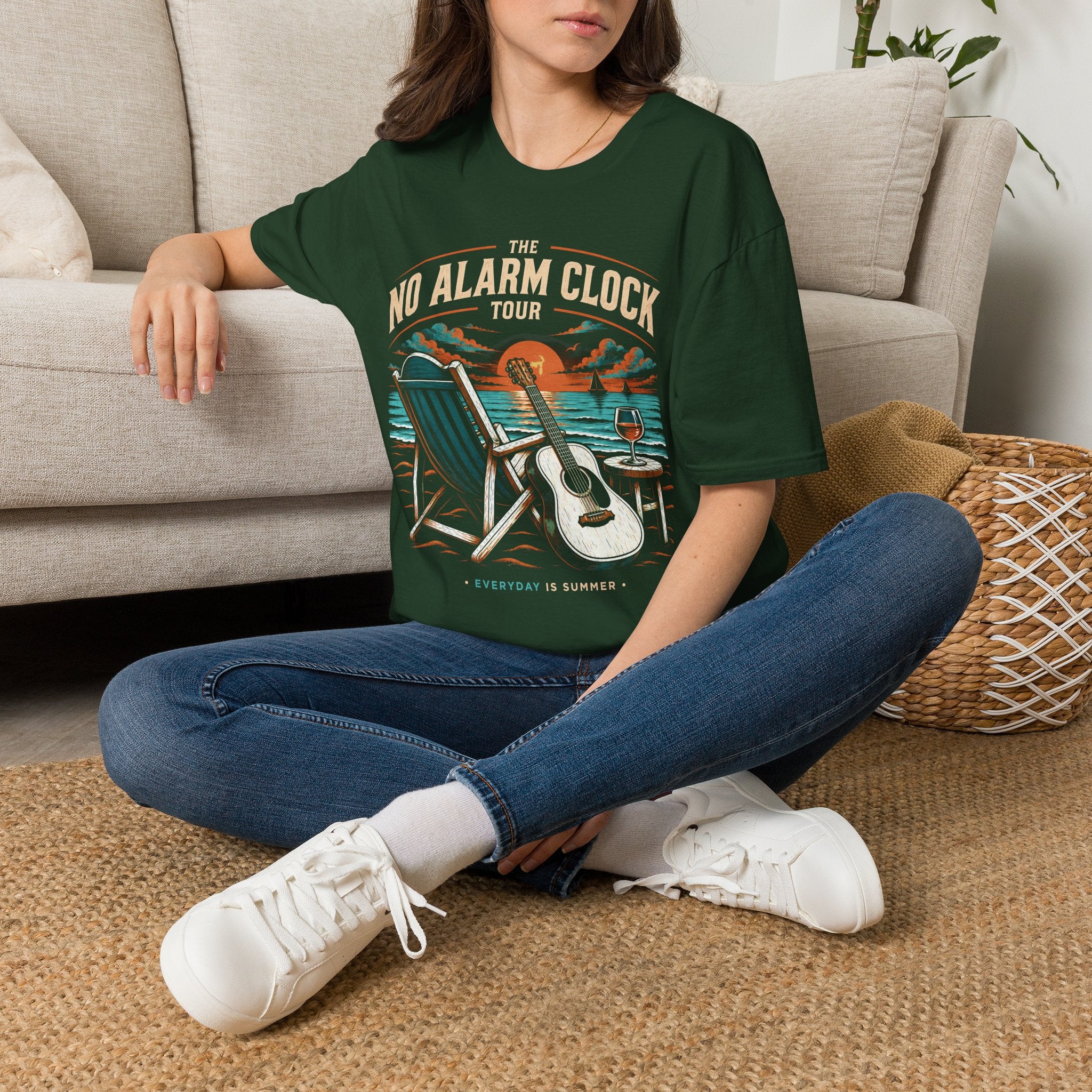 No Alarm Clock Tour T-Shirt