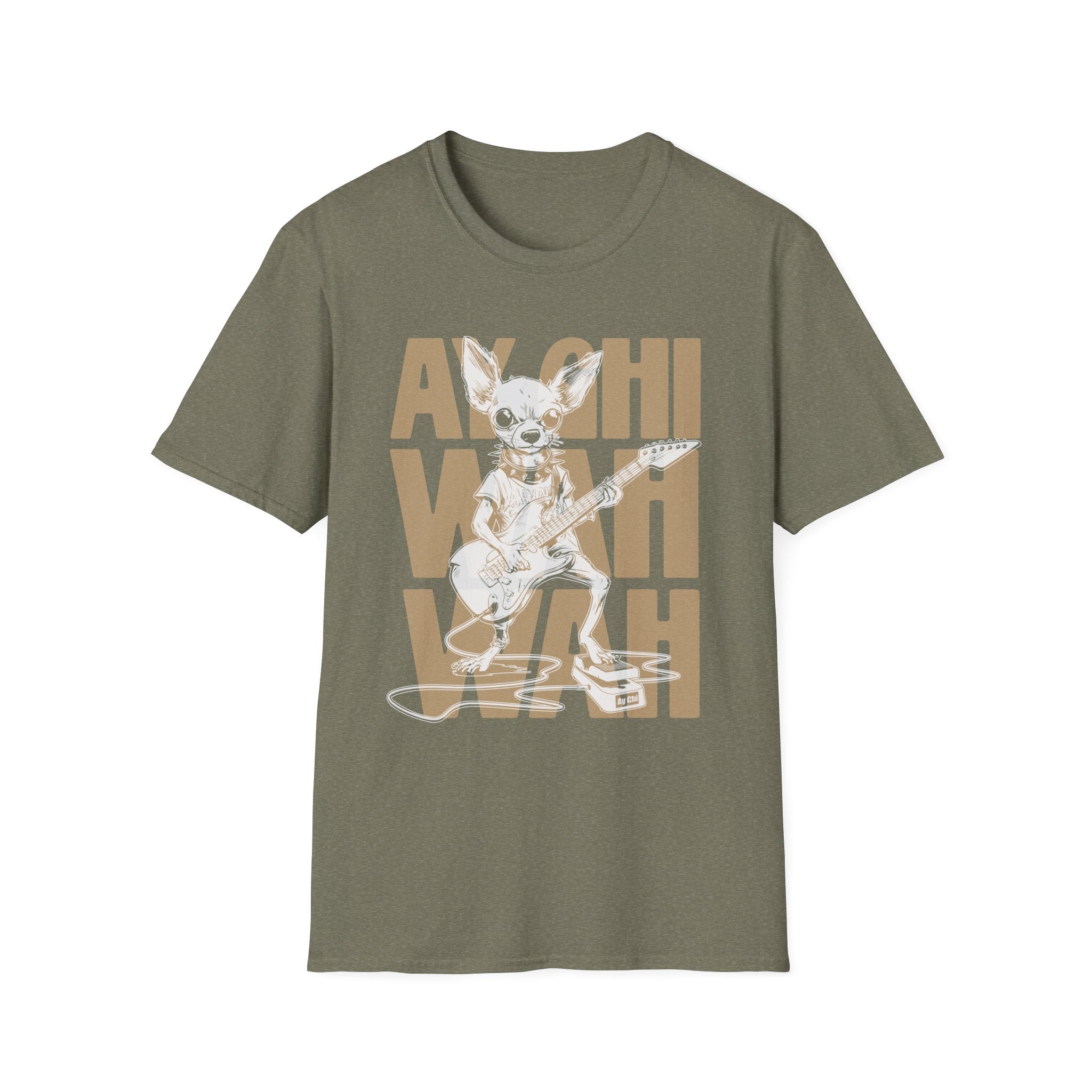 Ay Chihuahua Wah Wah Pedal Guitarist T-Shirt