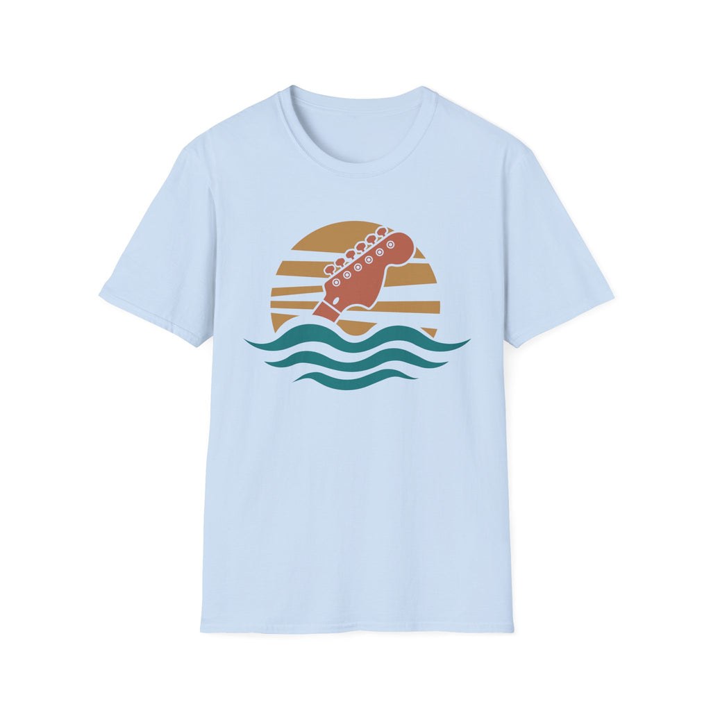 Second Set Society Sunset Guitar T-Shirt