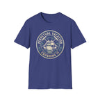 Perpetual Vacation T-Shirt — 'Crushing It' Vintage Barrel & Wine Graphic