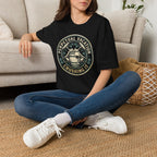 Perpetual Vacation T-Shirt — 'Crushing It' Vintage Barrel & Wine Graphic