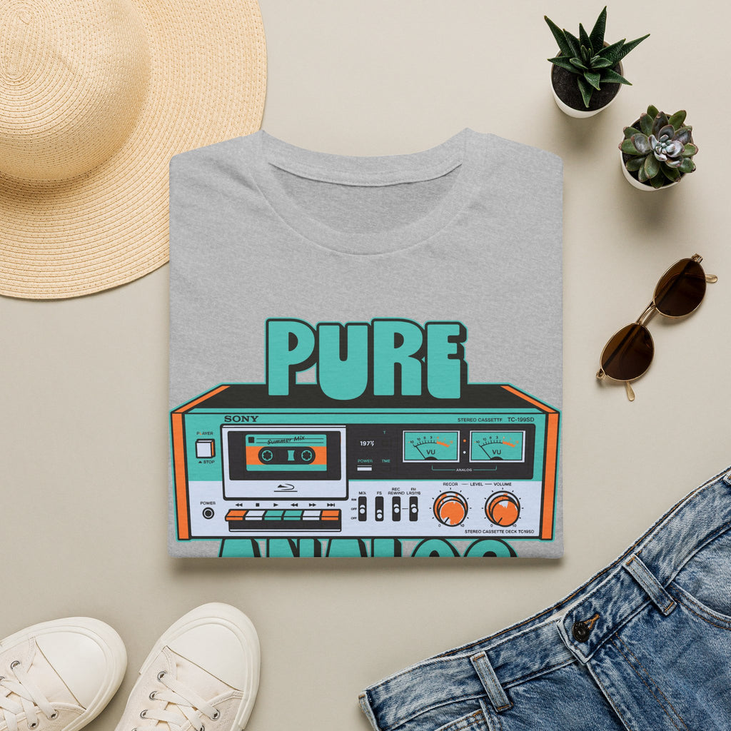 Vintage Tape Deck Pure Analog Audiophile T-Shirt