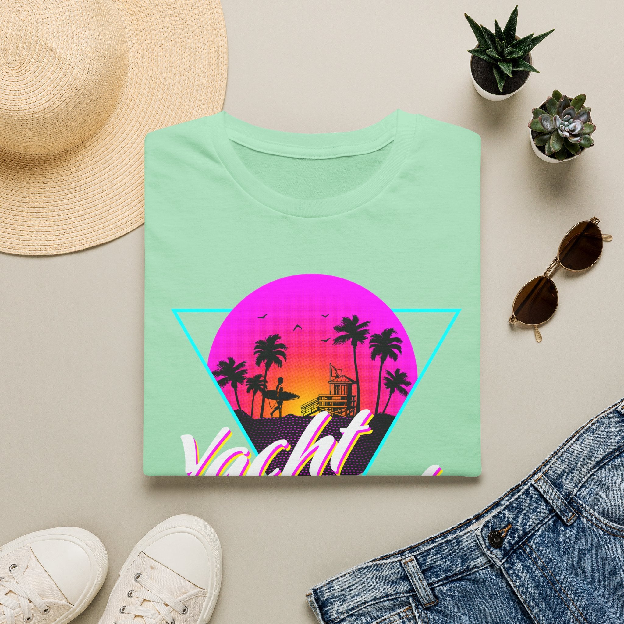 80s Sunset Yacht Rock T-Shirt