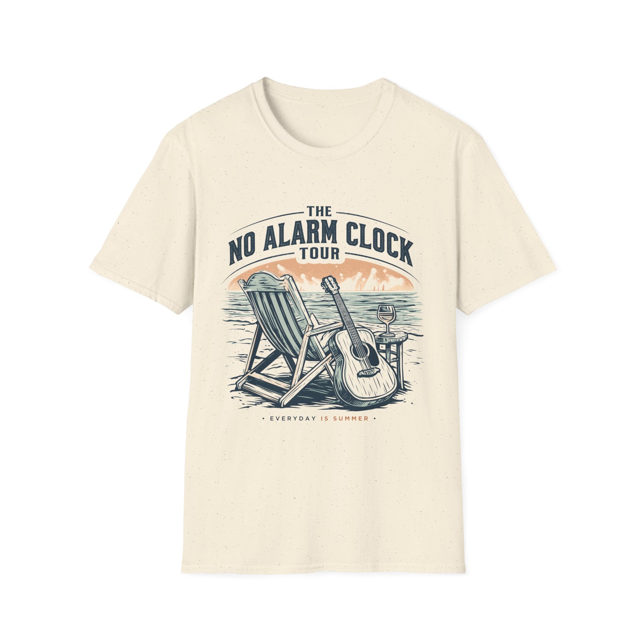 No Alarm Clock Tour Retirement T-Shirt