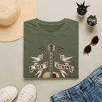 6 String Outlaw Nashville Country Guitar T-Shirt