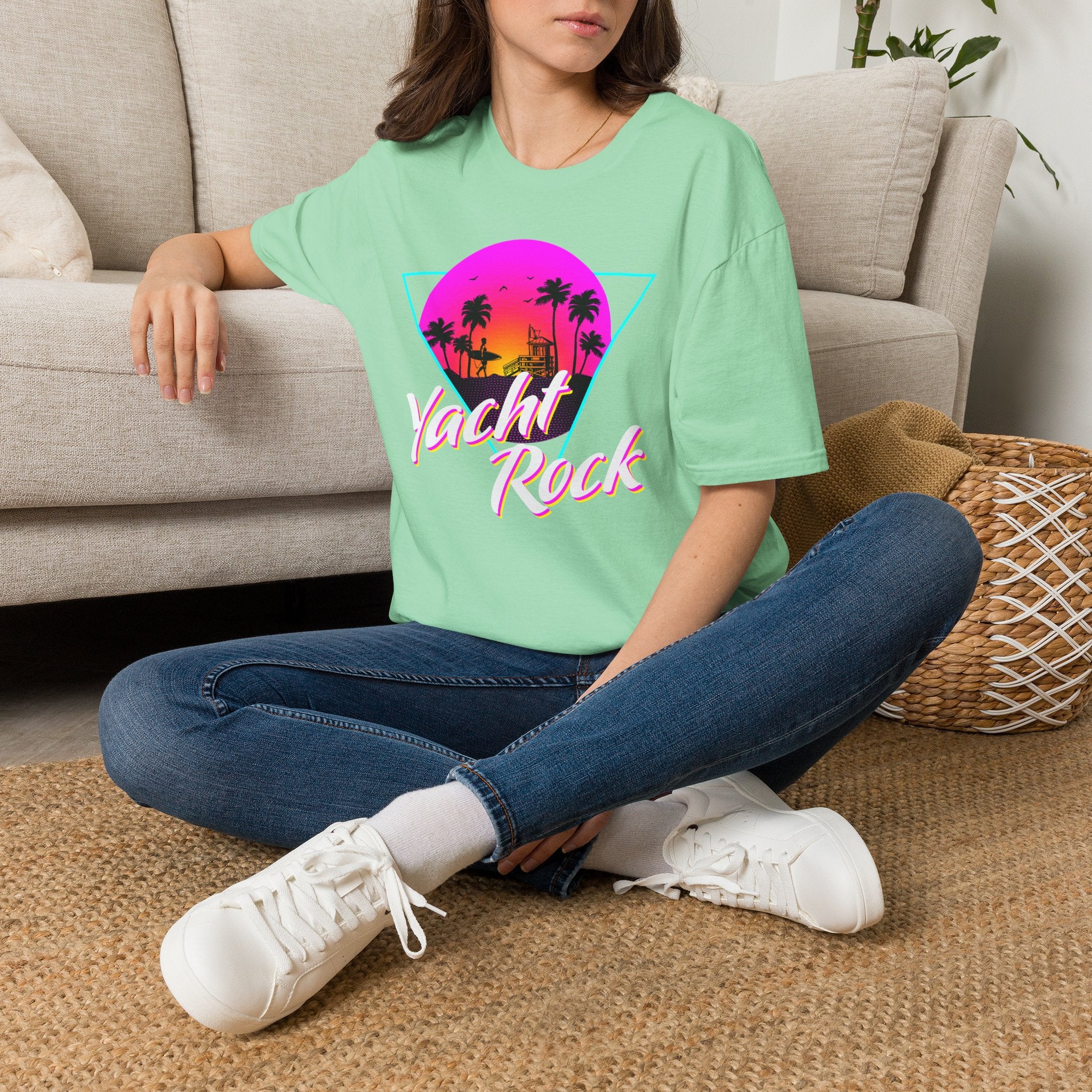 80s Sunset Yacht Rock T-Shirt