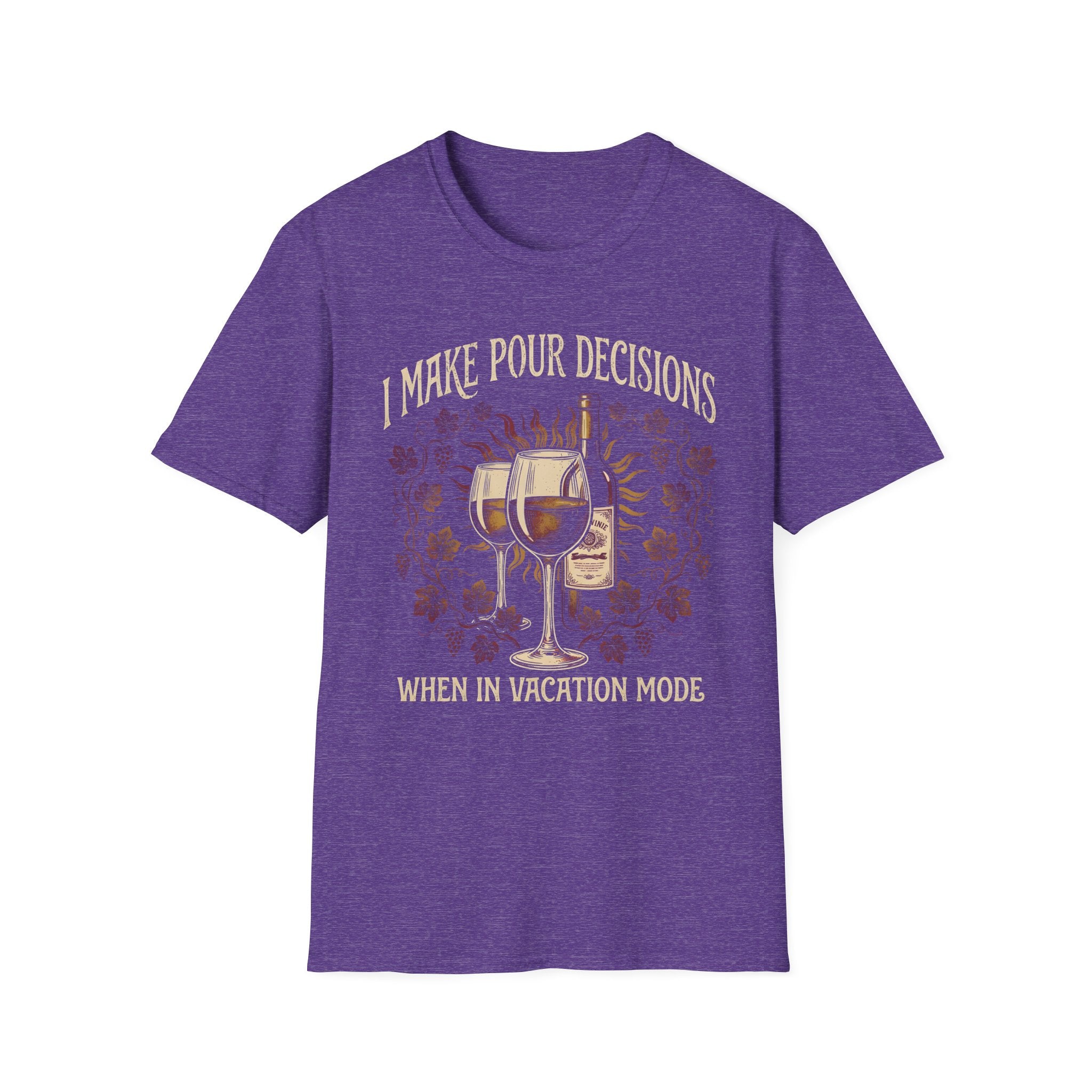 Pour Decisions Wine Lovers Vacation T-Shirt