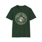 Perpetual Vacation T-Shirt — 'Crushing It' Vintage Barrel & Wine Graphic