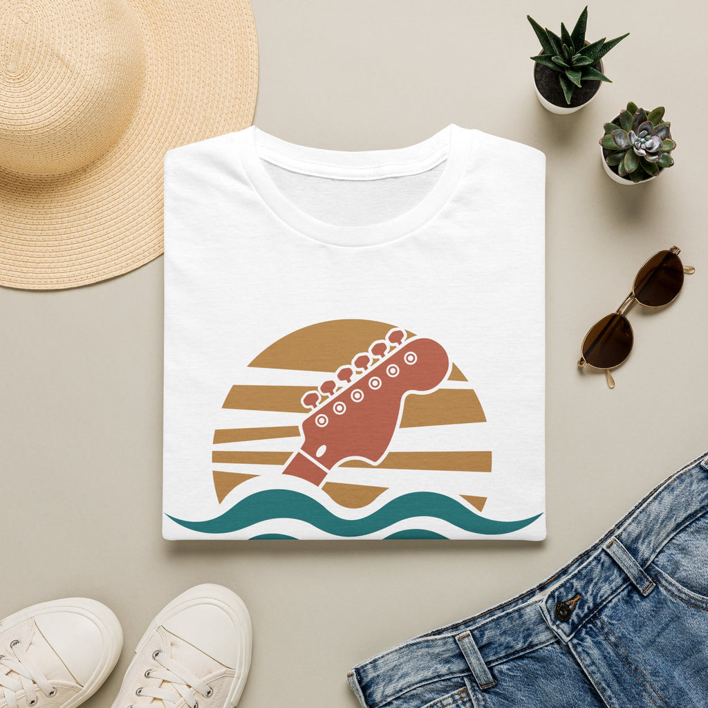 Second Set Society Sunset Guitar T-Shirt