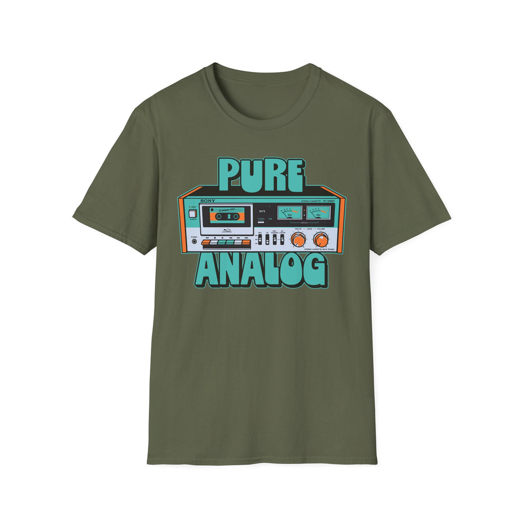 Vintage Tape Deck Pure Analog Audiophile T-Shirt