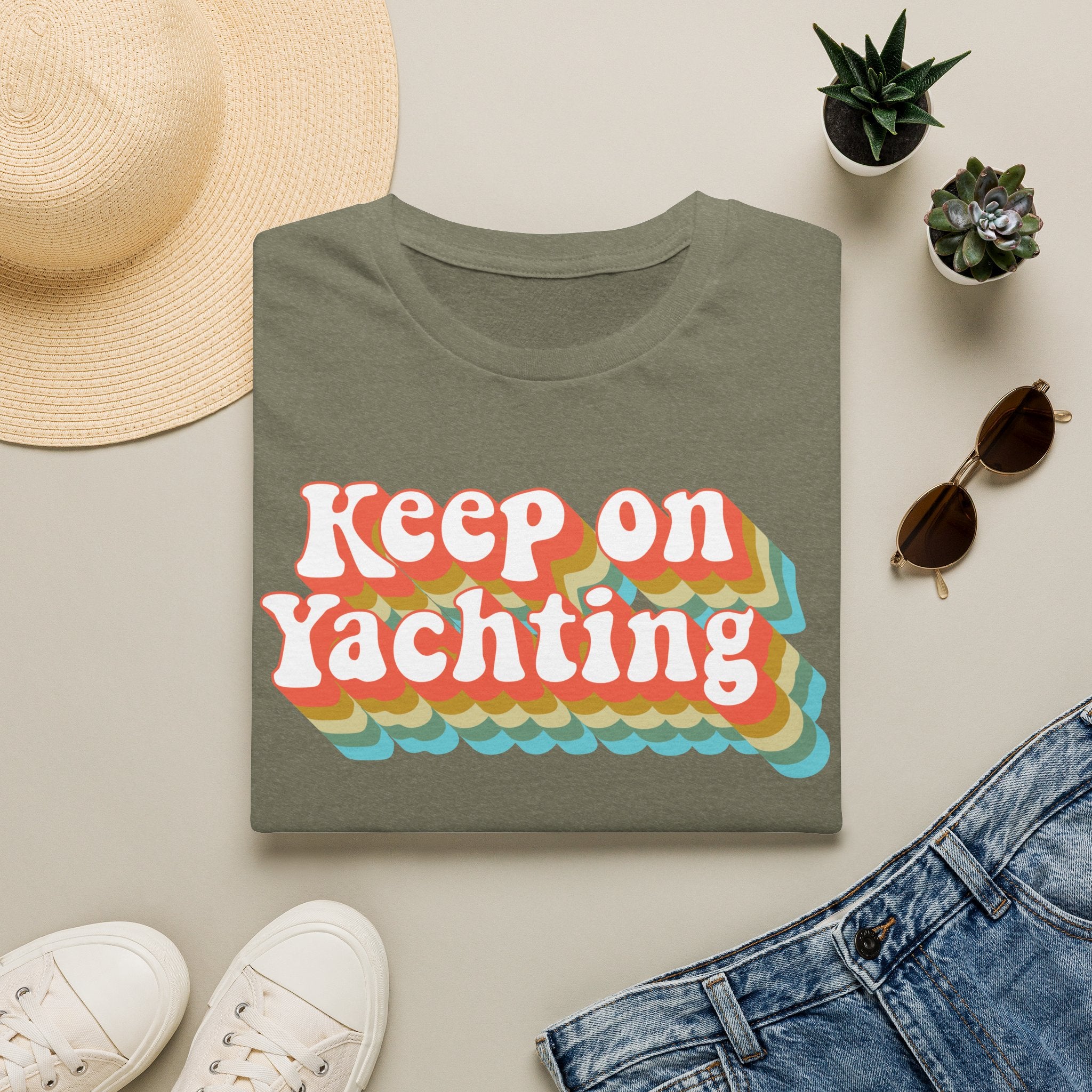 Keep on Yachting - Yacht Rock T-Shirt