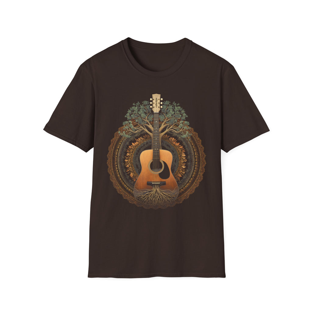 Tree of Life Acoustic Guitar T-Shirt