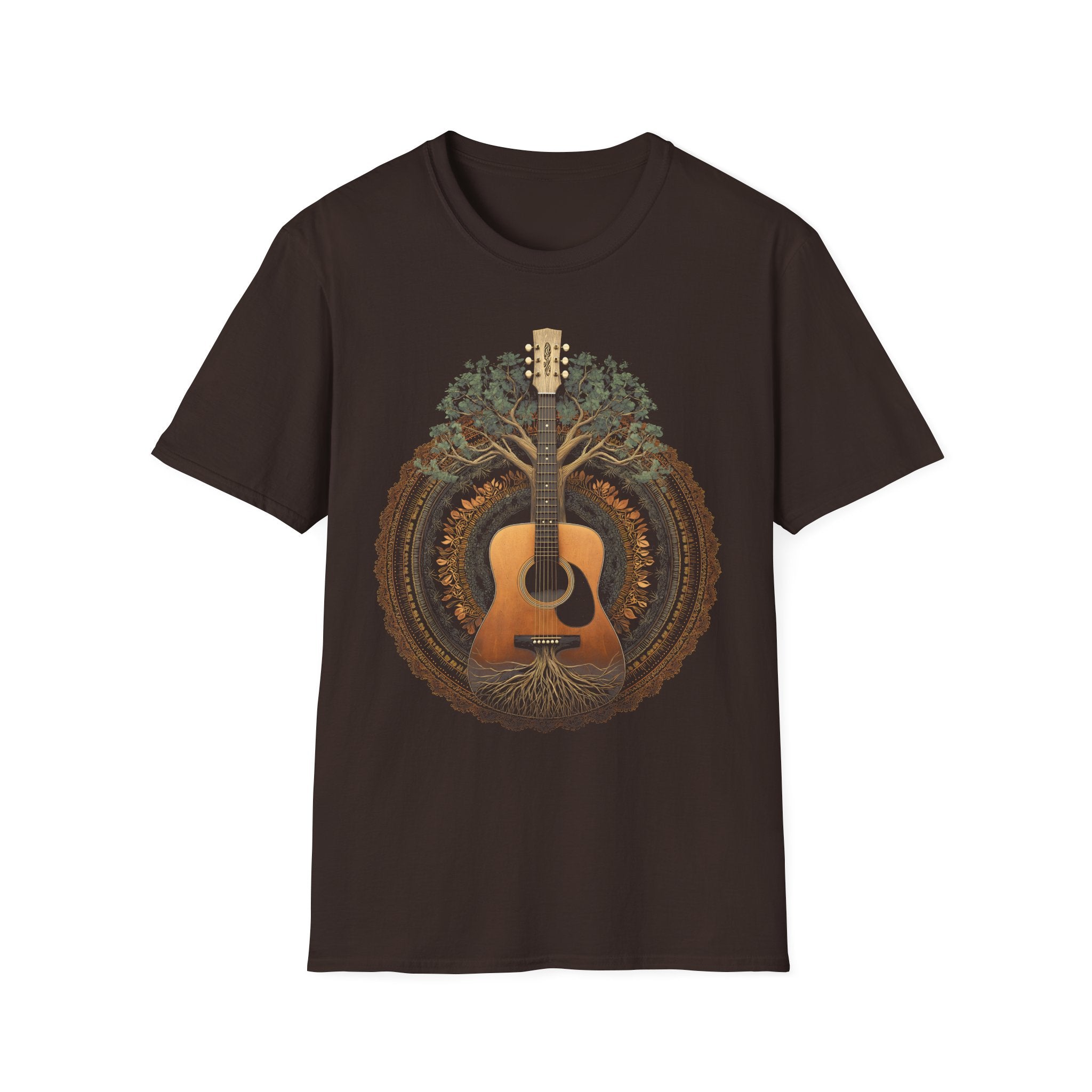 Tree of Life Acoustic Guitar T-Shirt