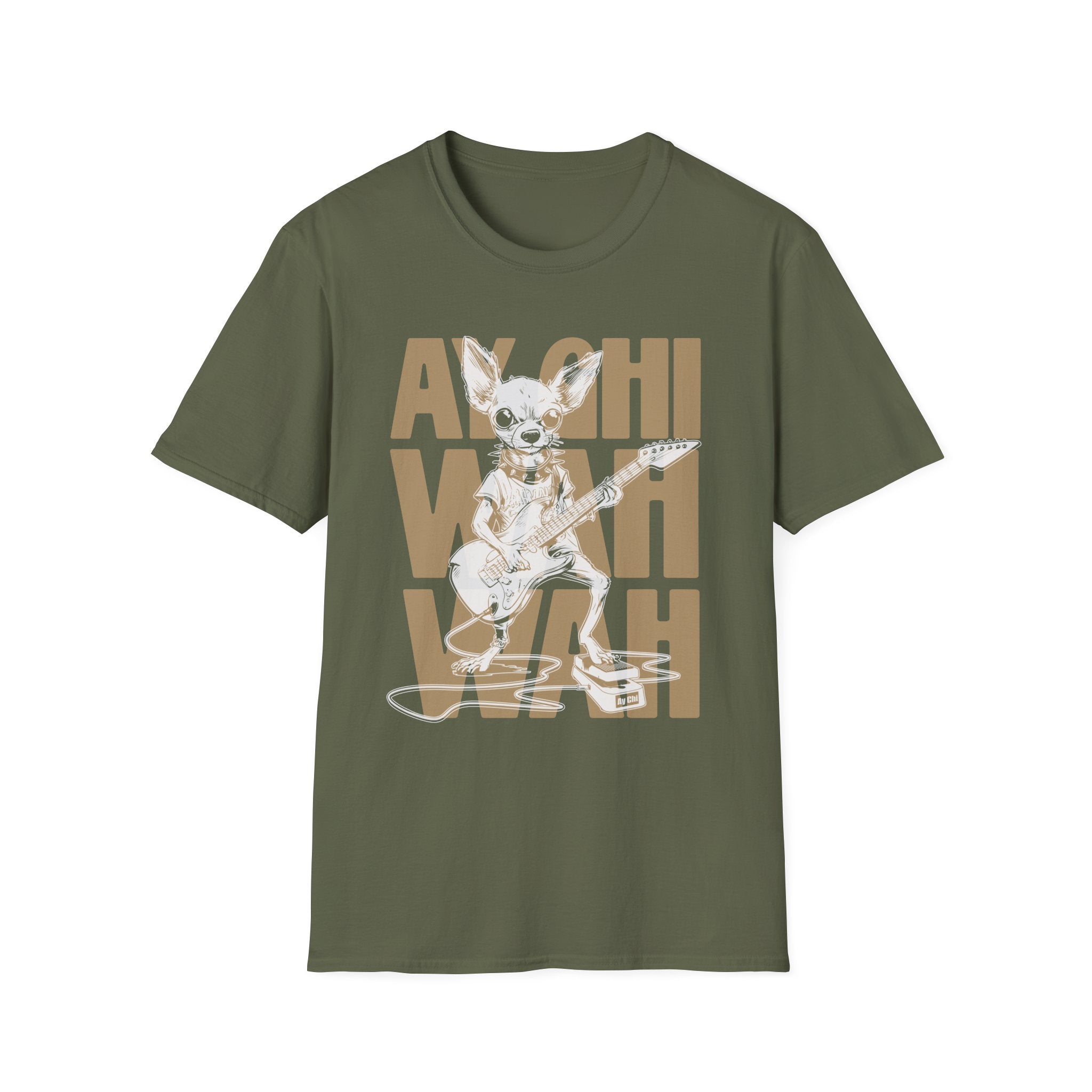 Ay Chihuahua Wah Wah Pedal Guitarist T-Shirt