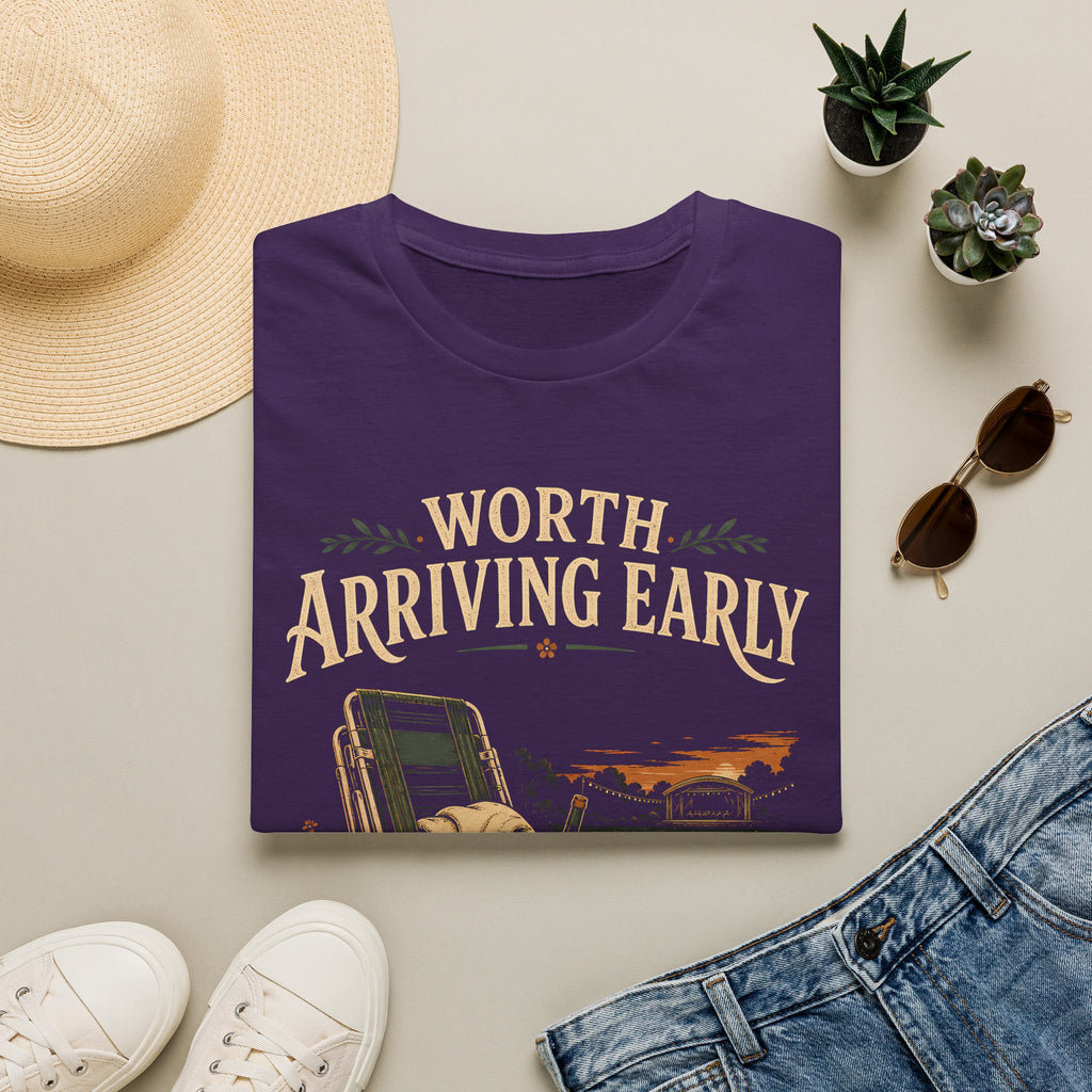 Worth Arriving Early Summer Concert T-Shirt