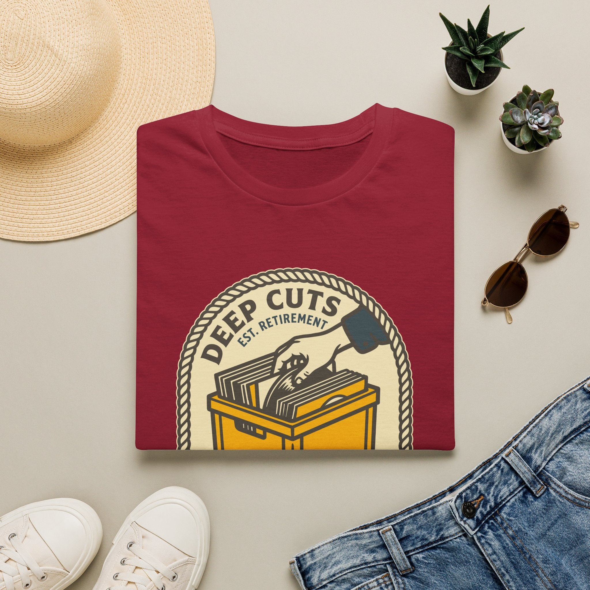 T-Shirt - Light and Dark Template