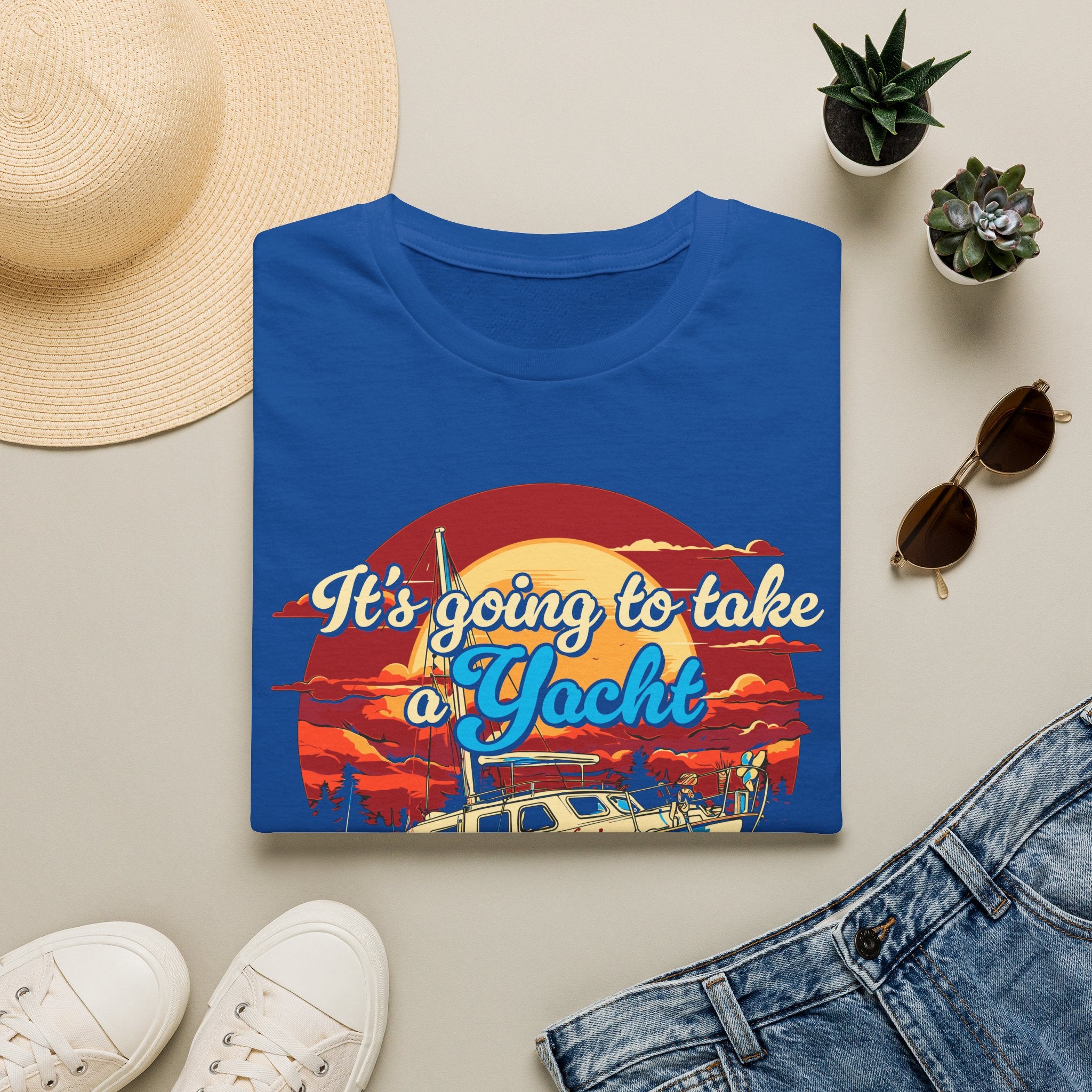 Take a Yacht to Drag Me Away from You Yacht Rock T-Shirt