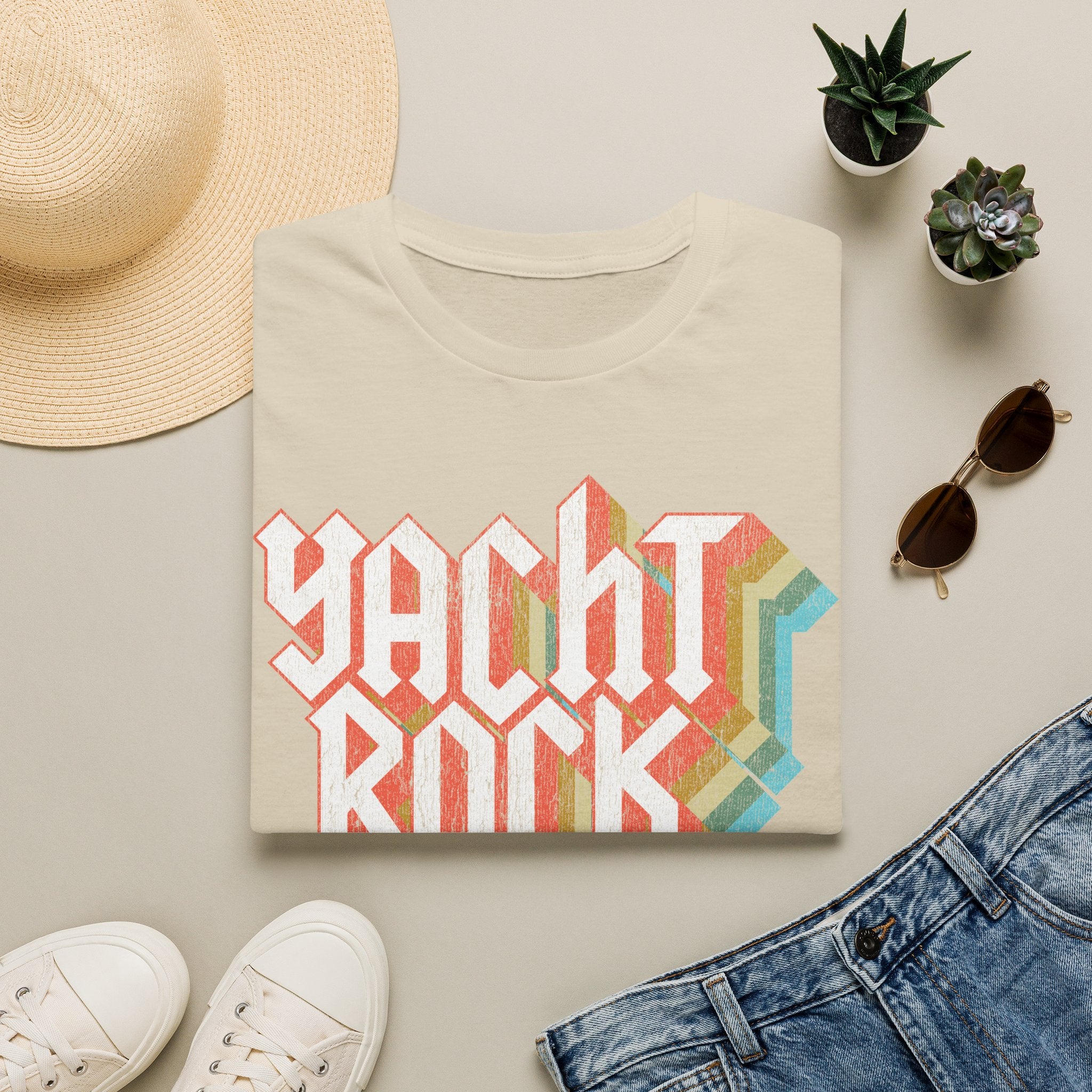 Heavy Metal Faded Yacht Rock T-Shirt