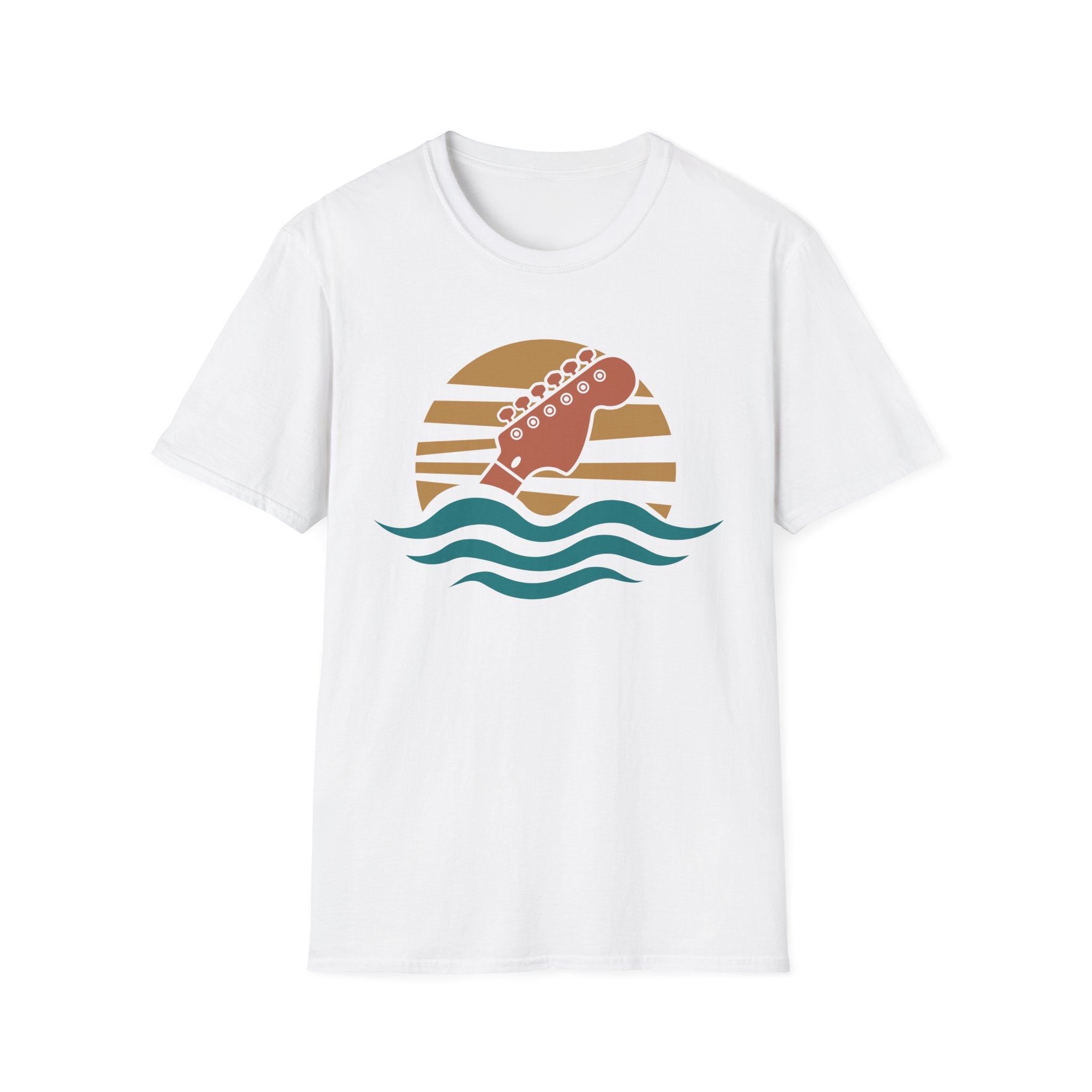 Second Set Society Sunset Guitar T-Shirt
