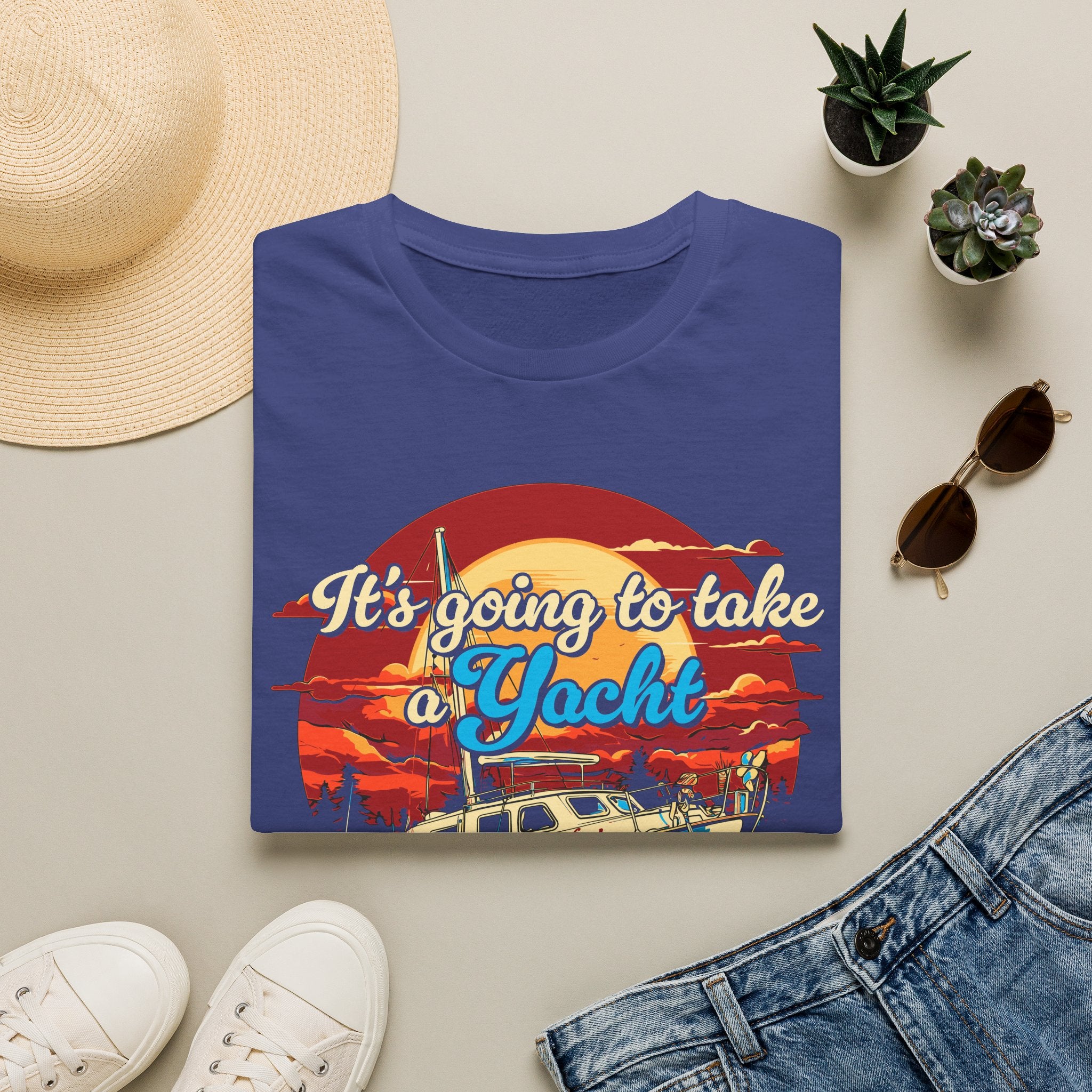 Take a Yacht to Drag Me Away from You Yacht Rock T-Shirt