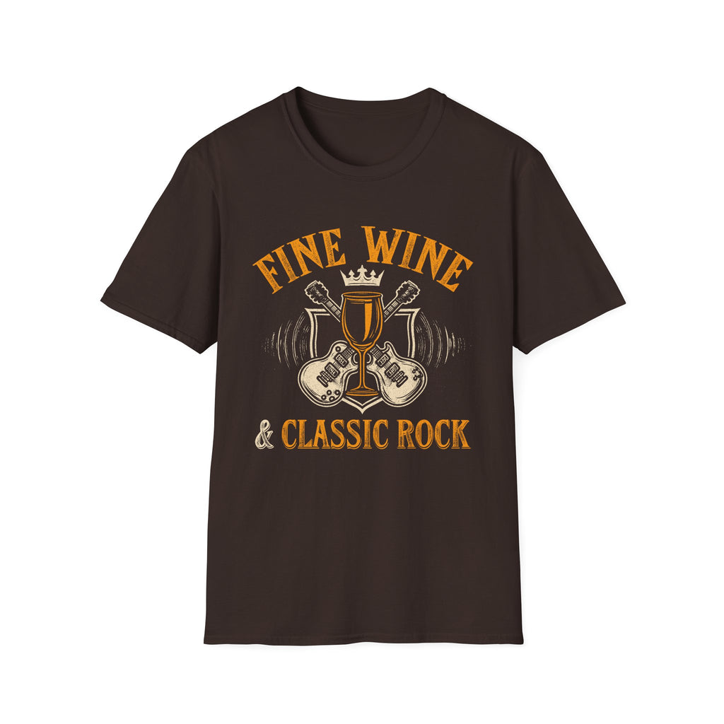 Fine Wine and Classic Rock T-Shirt