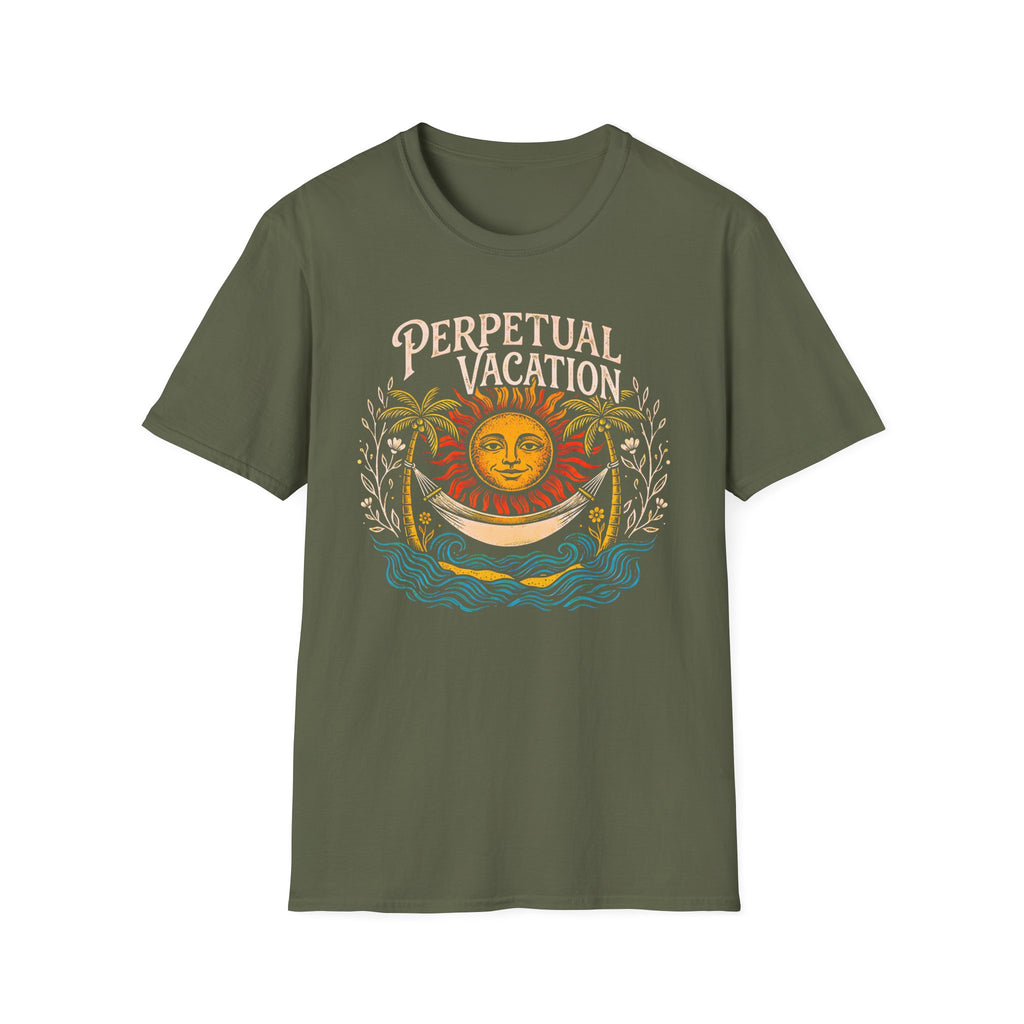 Perpetual Vacation Retirement T-Shirt