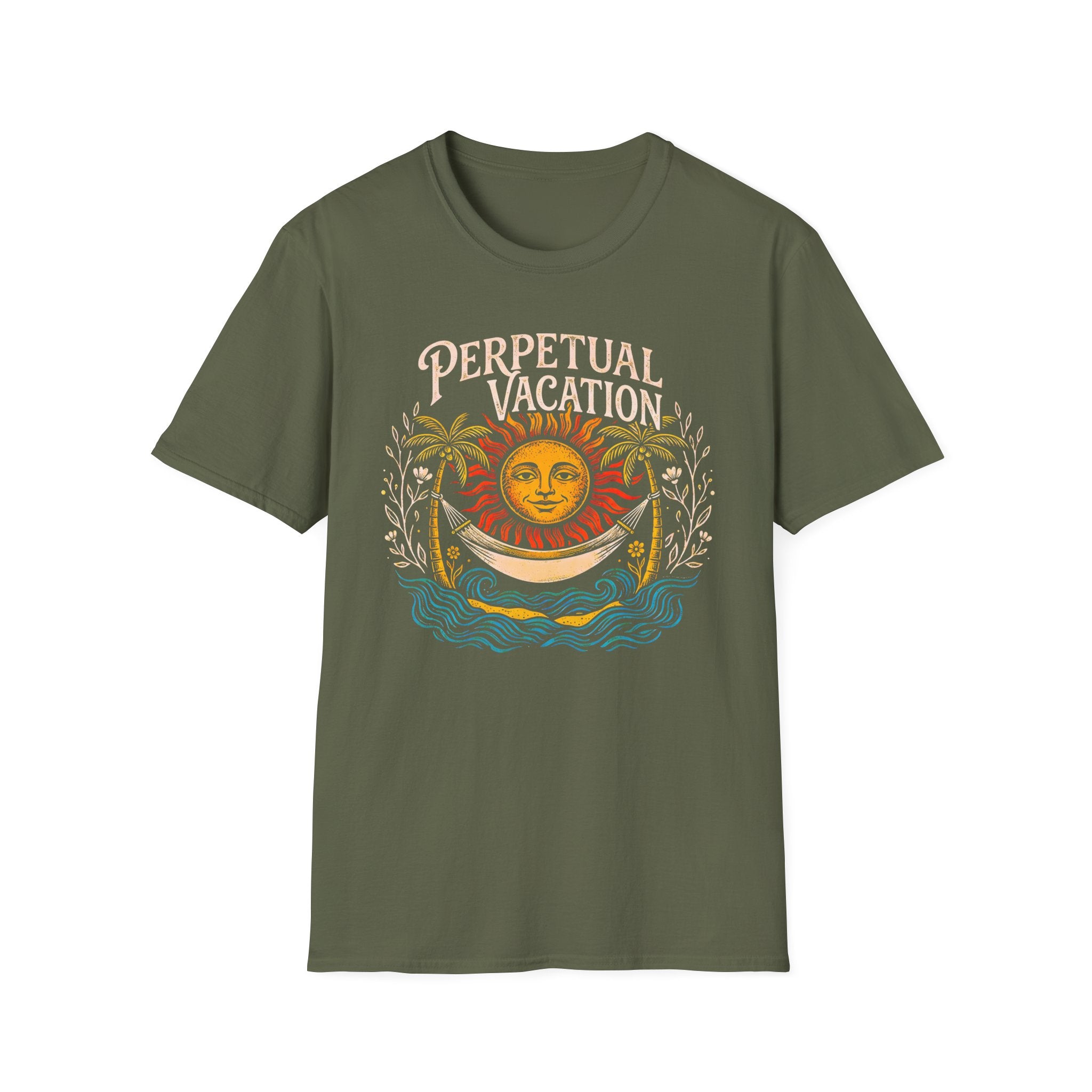 Perpetual Vacation Retirement T-Shirt