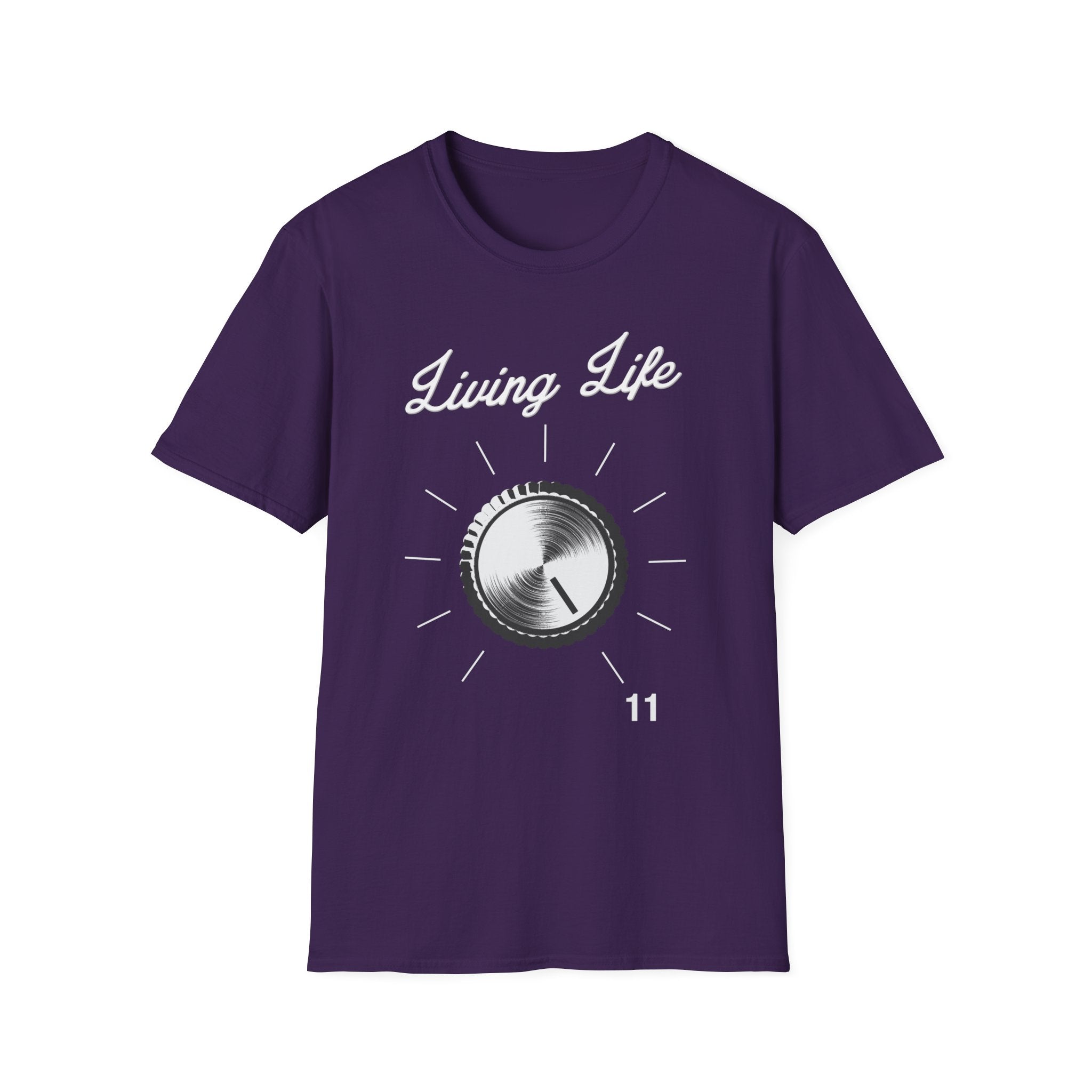 Volume Knob Living Life on Eleven T-Shirt