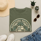 Wine Maker Crushing It Permanent Vacation T-Shirt