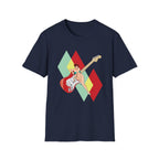 Vintage Electric Guitar Pinup Girl T-Shirt